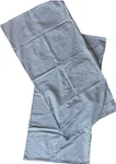 Matteo La Ticking Stripe Pillowcase Set 2 Gray White Faded Soft Zip. Fixed Price $29.00.