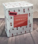 New Queen Flannel Gnomes Bed Sheets Nate & 4 Piece Set Christmas Holiday. Fixed Price $83.99.