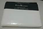 Vintage Ralph Lauren Avery White One Twin Flat Sheet 1987 100%COTTON Bedding. Fixed Price $54.95.
