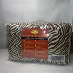 Berkshire Blanket Polarfleece Twin Sheet Set. Chocolate Zebra New Nip. Fixed Price $14.00.