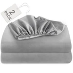 Biloban Short Sheets 2 Pack 60 75 Fit For Rv Queen, Grey. Fixed Price $38.99.