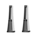 Lasko 1500W Air Logic Bladeless Electric Tower Space Heater With Remote (2 Pack). Fixed Price $236.99.
