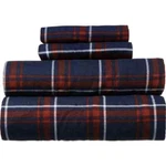 4 Pc Pendleton Porter Plaid 100% Cotton Flannel King Sheet Set Nip. Fixed Price $140.25.