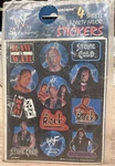 Vtg Wwf Wrestling Unique 4 Sheets Stickers Book 1999 Stone Cold Undertaker Wwe. Fixed Price $14.99.