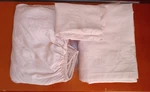 Nestwell Silky & Smooth Organic Cotton Sateen Sheet Set, Twin Xl. Fixed Price $28.00.