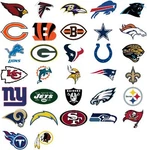 Nfl Football Bed Sheets, New In Package. Fixed Price $24.95.
