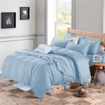 1200TC Home Bedding Items Ultra Soft 100%EGYPTIAN Cotton Sky Blue Solid All Size. Fixed Price $74.87.