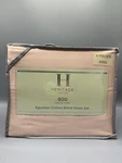 Heritage Home - 800 Thread Count Egyptian Cotton Blend King Sheet Set. Fixed Price $49.50.