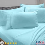 1800 Thread Count Microfiber Bed Sheet Set Hypoallergenic Silky Soft Quick Dry. Fixed Price $36.15.