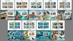 Animals Wildlife - Maldives 2013 Collection 18 S/s Michel Cv 167 Mnh #CNA359. Fixed Price $22.90.