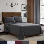 Sweet Home Collection 100% Cotton Flannel Solid Sheet Set. Fixed Price $39.99.