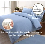 Scala Best All Bedding Set 1000 Tc 100% Egyptian Cotton Sky Blue Us Size. Fixed Price $56.68.
