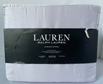 Lauren Ralph Queen 100% Cotton 4 Pc Dunham Sateen Sheet Set Hyacinth Nwt. Fixed Price $109.00.