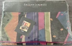 New Collier Campbell Twin Flat Sheet Vintage Multi Color 66 X 96 - Free Shipping. Fixed Price $24.99.