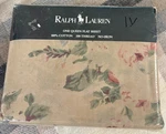 Rare Ralph Lauren Home Francesca Floral Queen Flat Sheet. Fixed Price $150.00.