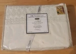 Extreme Linen Embroidered Eyelet Sheet Collection 230 Count Twin Bed Set #111920. Fixed Price $59.95.