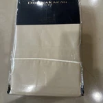 Donna Karan Indulgence Queen Flat Sheet Gold Dust Silk/cotton Blend Nip. Fixed Price $78.78.