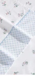 Laura Ashley Twin Harperette Blue 100% Percale Cotton 3PC. Sheets Set. Fixed Price $62.99.