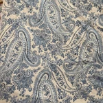 Lauren Ralph Flat Sheet Floral Paisley Light Blue Usa Cotton Queen. Fixed Price $29.38.