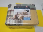 Cuddl Duds Heavyweight Flannel Sheet Set Queen Patchwork Lodge Plaid Nip New. Fixed Price $59.99.