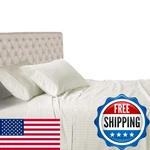 Royal Hotel Bedding Stripe - 600 Thread Count 4PC Set 100. Fixed Price $127.00.