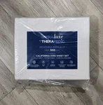 Theraluxe By Therapedic 300 Thread Count Cooling 6-PIECE Sheet Set Californ King. Fixed Price $42.99.