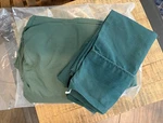 Cgk Linens Flat Sheet Queen Green Never Used & Pillow Case (unbranded). Fixed Price $25.00.