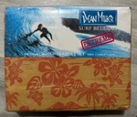 Dean Miller Hawaiian Surf Bedding, Twin Sheet Set W/ Pillowcase, Flowers, Beach. Fixed Price $64.00.