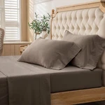Pure Era Jersey Knit 4PC Bed Sheet Set 100% T-shirt Cotton Soft Comfy. Fixed Price $79.99.