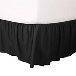 Martex Ruffle Bed Easy Fit Skirts Microfiber Queen, Black. Fixed Price $22.89.