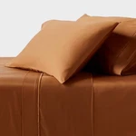 Threshold 320TC Satin 4-PIECE Sheet Set Cooling Soft Tencel Lyocell. Fixed Price $21.00.