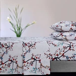 Tribeca Living Ultra-soft Flannel Sheets Queen 170-GSM Cotton 4 Piece Deep. Fixed Price $97.84.