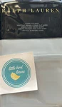 Ralph Lauren Queen Flat Sheet Oxford Blue 464 Tc Solid Percale New 96" 108. Fixed Price $39.99.