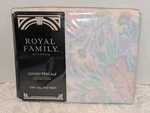 Royal Family By Cannon Luxury Percale Full Flat Sheet Celine Floral New. Fixed Price $24.99.