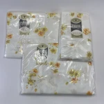 Vtg Pacific Twin Sheet Set (4 Pc) Percale "essence Of Spring" Yellow Flowers. Fixed Price $32.95.