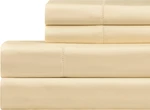 610 Tc Pima Cotton Queen Sheet Set - Cream Color. Fixed Price $99.99.