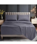 Utopia Bedding Quenn Set- Jersey 4 Piece Cotton (dark Grey). Fixed Price $18.00.