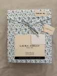 New 3PC Laura Ashley Twin Xl Sheet Set Petite Floral Evie Blue Yellow Green. Fixed Price $54.99.
