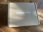 New Sealed Tempur-pedic 100% Cotton Set White King Pillow Case. Fixed Price $45.00.