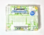 Cannon Monticello Full Flat Top Sheet For 54X76 In. Mattress Floral. Fixed Price $26.00.