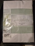 Simplicity Massage Sheet Set. Fitted+flat+pillow. 100% Cotton. Nip.. Fixed Price $18.00.