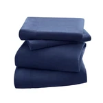 New Comfort Classics 3M Peak Performance Fleece Sheet Set Blue Twin Size. Fixed Price $29.99.