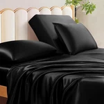 Manyshofu 4PCS Half Split Flex Head King Sheets Sets For Adjustable Bed, Satin. Fixed Price $55.95.