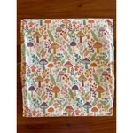 Berkshire Blanket Mushroom Print Queen Flat Sheet Botanical Nature Cottagecore. Fixed Price $15.00.