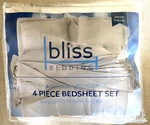 Bliss Bedding 4 Piece Queen Bedsheet Set Ultra Soft Microfiber Polyester New. Fixed Price $19.95.