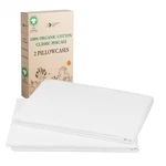 California Design Den Organic Cotton Pillow Cases Queen/standard Set Of 2 White. Fixed Price $28.78.