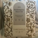 Twin/twin Xl 400 Thread Count Performance Sheet Set Cool Floral - Threshold New. Fixed Price $24.99.