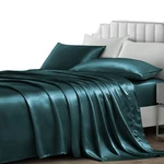 Nsgz 3 Pieces Satin Twin Xl, Silky Sets With 1 Fitted Sheet,. Fixed Price $18.99.