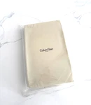 Calvin Klein Home King Fitted Sheet Pearl Edge Sateen. Fixed Price $138.50.