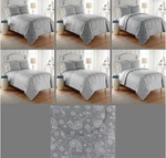 Shavel Home Products Micro Flannel 6 In 1 Comforter Set Full/queen Gray Paisley. Fixed Price $40.00.